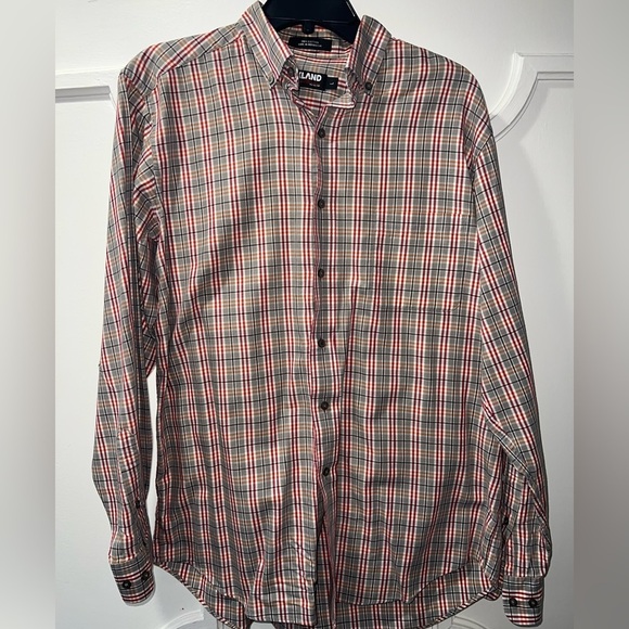 Set of 2 : Kirkland Premium Button-down Shirts size: L - Picture 3 of 9